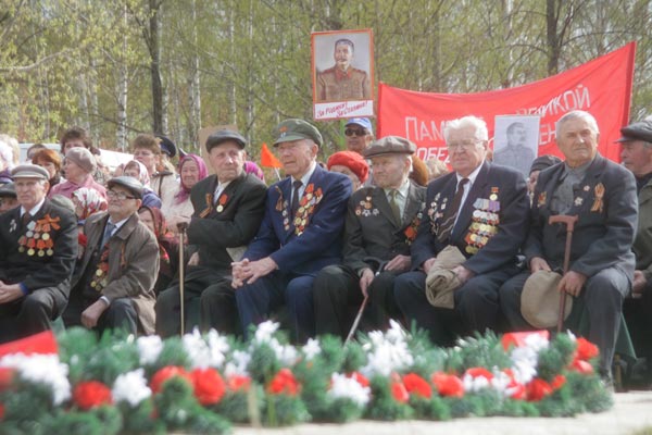 Ветераны ВОВ, г.Кудымкар, 9 мая 2010 г.