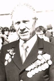 Баяндин Сергей Денисович, брат писателя, 1984 г.