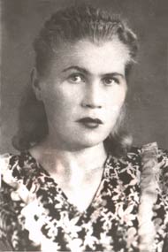 Баяндина Любовь Денисовна, сестра писателя, 1954 г.